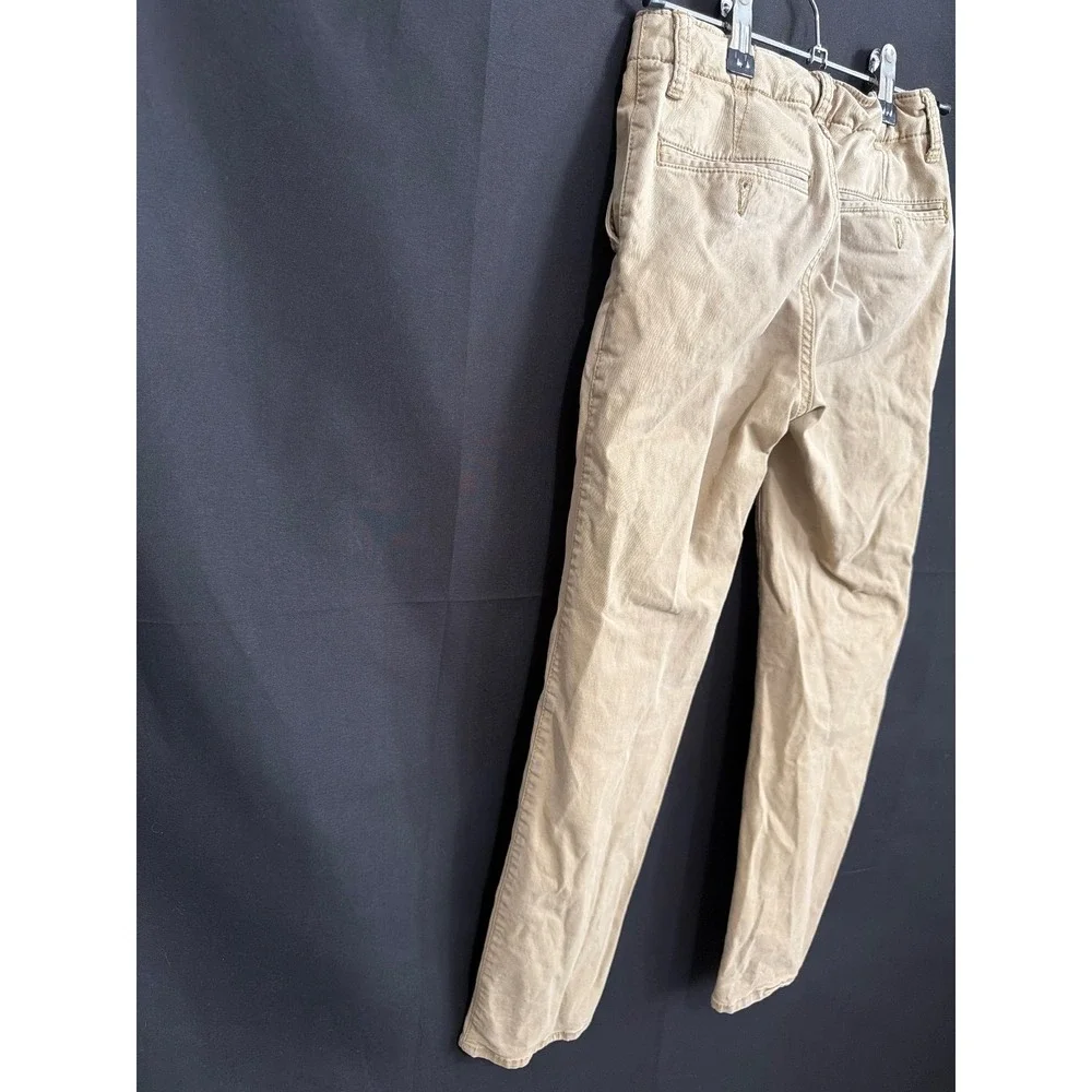 GAP Kids Slim Khaki Pants Size 8 Beige Preppy School Uniform Chino Trousers